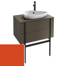 Тумба под раковину Jacob Delafon Nouvelle Vague 80 см, EB3039-G1K, мак дикий глянцевый