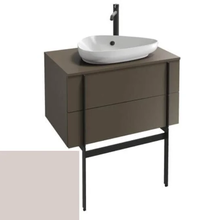 Тумба под раковину Jacob Delafon Nouvelle Vague 80 см, EB3039-G1H, бледно-розовый глянцевый