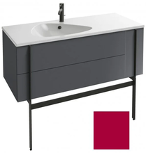 Тумба под раковину Jacob Delafon Nouvelle Vague 120 см, EB3036-M75, цвет - малиновый матовый