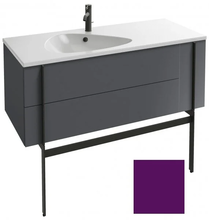 Тумба под раковину Jacob Delafon Nouvelle Vague 120 EB3036-M63, 3 ящика, цвет - сливовый матовый