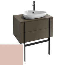 Тумба под раковину Jacob Delafon Nouvelle Vague 80 см, EB3039-G97, бежевый глянцевый