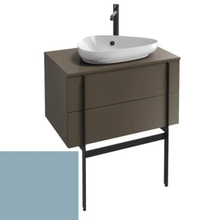 Тумба под раковину Jacob Delafon Nouvelle Vague 80 см, EB3039-G91, аквамарин глянцевый