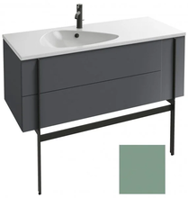 Тумба под раковину Jacob Delafon Nouvelle Vague 120 см, EB3036-M47, 3 ящика, цвет - оливковый матовый