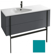 Тумба под раковину Jacob Delafon Nouvelle Vague 120 см, EB3036-S30, цвет - бирюзовый сатин