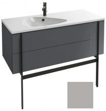 Тумба под раковину Jacob Delafon Nouvelle Vague 120 см, EB3036-N21, цвет - серый титан глянцевый