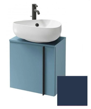 Тумба под раковину Jacob Delafon Nouvelle Vague 45 см, EB3045G-M67, цвет темно-синий матовый, левая