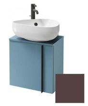 Тумба под раковину Jacob Delafon Nouvelle Vague 45 см, EB3045G-N23, цвет ледяной коричневый глянцевый, петли слева