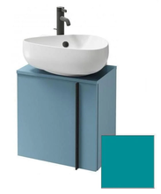 Тумба под раковину Jacob Delafon Nouvelle Vague 45 см, EB3045G-M57, цвет бирюзовый матовый, петли слева