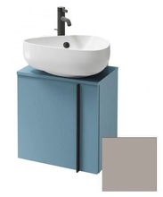 Тумба под раковину Jacob Delafon Nouvelle Vague 45 см, EB3045G-M84, цвет белая глина матовый, петли слева