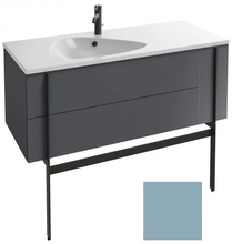 Тумба под раковину Jacob Delafon Nouvelle Vague 120 см, EB3036-G91, цвет - аквамарин глянцевый