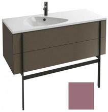 Тумба под раковину Jacob Delafon Nouvelle Vague 120 см, EB3035-M71, 2 ящика, цвет - нежно-розовый матовый