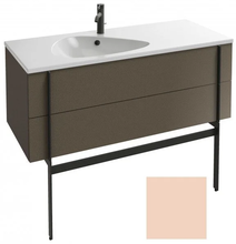 Тумба под раковину Jacob Delafon Nouvelle Vague 120 см, EB3035-M70, 2 ящика, цвет - телесный матовый