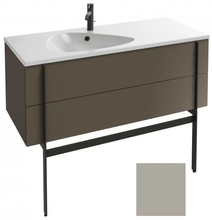 Тумба под раковину Jacob Delafon Nouvelle Vague 120 см, EB3035-M84, 2 ящика, цвет - белая глина матовый