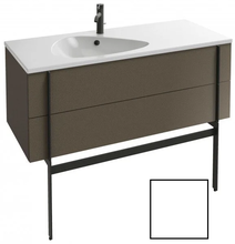 Тумба под раковину Jacob Delafon Nouvelle Vague 120 см, EB3035-F30, 2 ящика, цвет - белый сатин