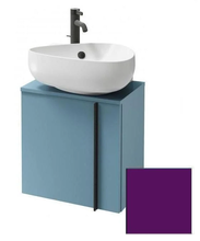 Тумба под раковину Jacob Delafon Nouvelle Vague 45 см, EB3045G-S20, цвет сливовый сатин, левая