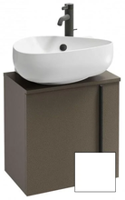 Тумба под раковину Jacob Delafon Nouvelle Vague 45 см, EB3045G-F30, цвет белый сатин, левая