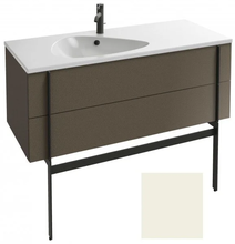 Тумба под раковину Jacob Delafon Nouvelle Vague 120 EB3035-G1D, 2 ящика, цвет - жасмин глянцевый