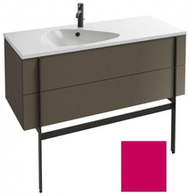 Тумба под раковину Jacob Delafon Nouvelle Vague 120 см, EB3035-441, цвет - фуксия глянцевый