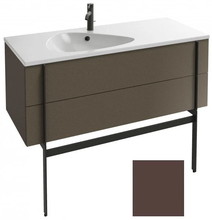 Тумба под раковину Jacob Delafon Nouvelle Vague 120 см, EB3035-N23, цвет - ледяной коричневый глянцевый