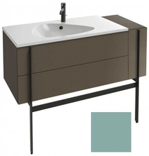 Тумба под раковину Jacob Delafon Nouvelle Vague 120 см, EB3034-S43, 3 ящика, с выступом, цвет - ментол сатин