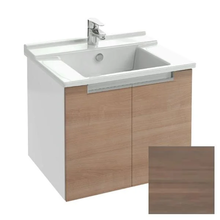 Тумба под раковину Jacob Delafon Struktura 60 см, EB1280-E16, ореховое дерево, 2 двери