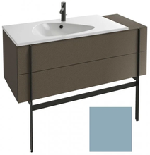 Тумба под раковину Jacob Delafon Nouvelle Vague 120 см, EB3033-M43, цвет - аквамарин матовый