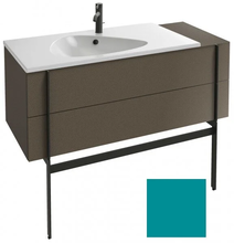 Тумба под раковину Jacob Delafon Nouvelle Vague 120 см, EB3033-M57, цвет - бирюзовый матовый