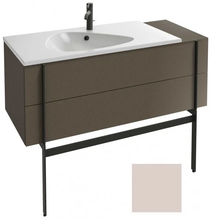 Тумба под раковину Jacob Delafon Nouvelle Vague 120 см, EB3033-G1H, цвет - пыльная роза глянцевый