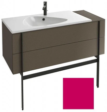 Тумба под раковину Jacob Delafon Nouvelle Vague 120 см, EB3033-441, цвет - фуксия глянцевый