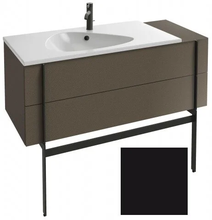 Тумба под раковину Jacob Delafon Nouvelle Vague 120 см, EB3033-274, цвет - черный глянцевый