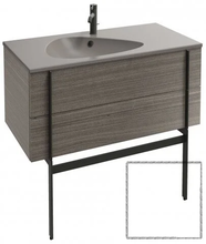 Тумба под раковину Jacob Delafon Nouvelle Vague 100 см, EB3032-M49, цвет - белый матовый