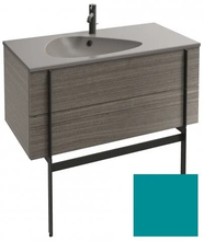 Тумба под раковину Jacob Delafon Nouvelle Vague 100 см, EB3032-M57, цвет - бирюзовый матовый