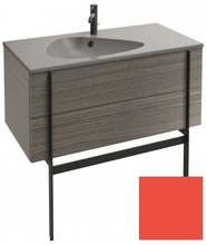 Тумба под раковину Jacob Delafon Nouvelle Vague 100 см, EB3032-M80, цвет - алый матовый