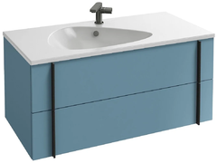 Тумба под раковину Jacob Delafon Nouvelle Vague 100 см, EB3032-M43, цвет - аквамарин матовый