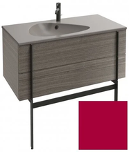 Тумба под раковину Jacob Delafon Nouvelle Vague 100 см, EB3032-275, цвет - малиновый сатин