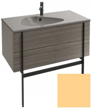 Тумба под раковину Jacob Delafon Nouvelle Vague 100 см, EB3032-G60, цвет - желтый глянцевый