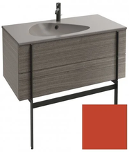 Тумба под раковину Jacob Delafon Nouvelle Vague 100 см, EB3032-G1K, цвет - маковый глянцевый