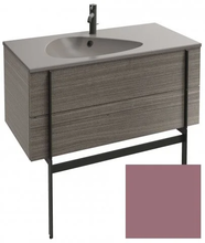 Тумба под раковину Jacob Delafon Nouvelle Vague 100 см, EB3032-G1B, цвет - розовый перец глянцевый