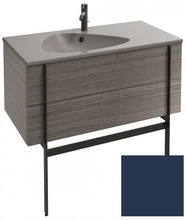 Тумба под раковину Jacob Delafon Nouvelle Vague 100 см, EB3032-G98, цвет - темно-синий глянцевый