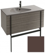 Тумба под раковину Jacob Delafon Nouvelle Vague 100 см, EB3032-N23, цвет - ледяной коричневый глянцевый