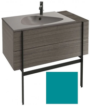 Тумба под раковину Jacob Delafon Nouvelle Vague 100 см, EB3031-M57, цвет - бирюзовый матовый