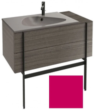 Тумба под раковину Jacob Delafon Nouvelle Vague 100 см, EB3031-M52, с выступом, цвет - фуксия матовый