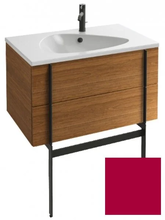 Тумба под раковину Jacob Delafon Nouvelle Vague 80 см, EB3030-M75, цвет - малиновый матовый