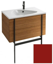 Тумба под раковину Jacob Delafon Nouvelle Vague 80 см, EB3030-M69, цвет - темно-красный матовый