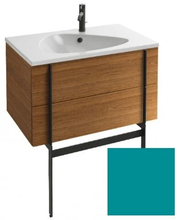 Тумба под раковину Jacob Delafon Nouvelle Vague 80 см, EB3030-M57, цвет - бирюзовый матовый