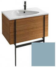 Тумба под раковину Jacob Delafon Nouvelle Vague 80 см, EB3030-M43, цвет - аквамарин матовый