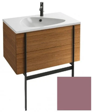 Тумба под раковину Jacob Delafon Nouvelle Vague 80 см, EB3030-S37, цвет - розовый перец сатин