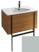 Тумба под раковину Jacob Delafon Nouvelle Vague 80 см, EB3030-S25, цвет - голубой шторм сатин