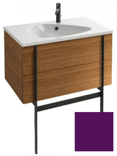 Тумба под раковину Jacob Delafon Nouvelle Vague 80 см, EB3030-F26, цвет - сливовый глянцевый