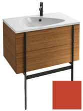 Тумба под раковину Jacob Delafon Nouvelle Vague 80 см, EB3030-G1K, цвет - маковый глянцевый